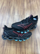 Mizuno Pro 14 - Preto/Vermelho