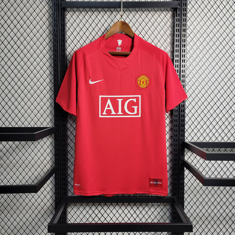 Camisa Retrô Manchester United I 2007/2008 - Cristiano Ronaldo