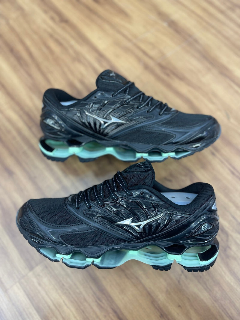 Mizuno Pro 8 - Preto/verde agua