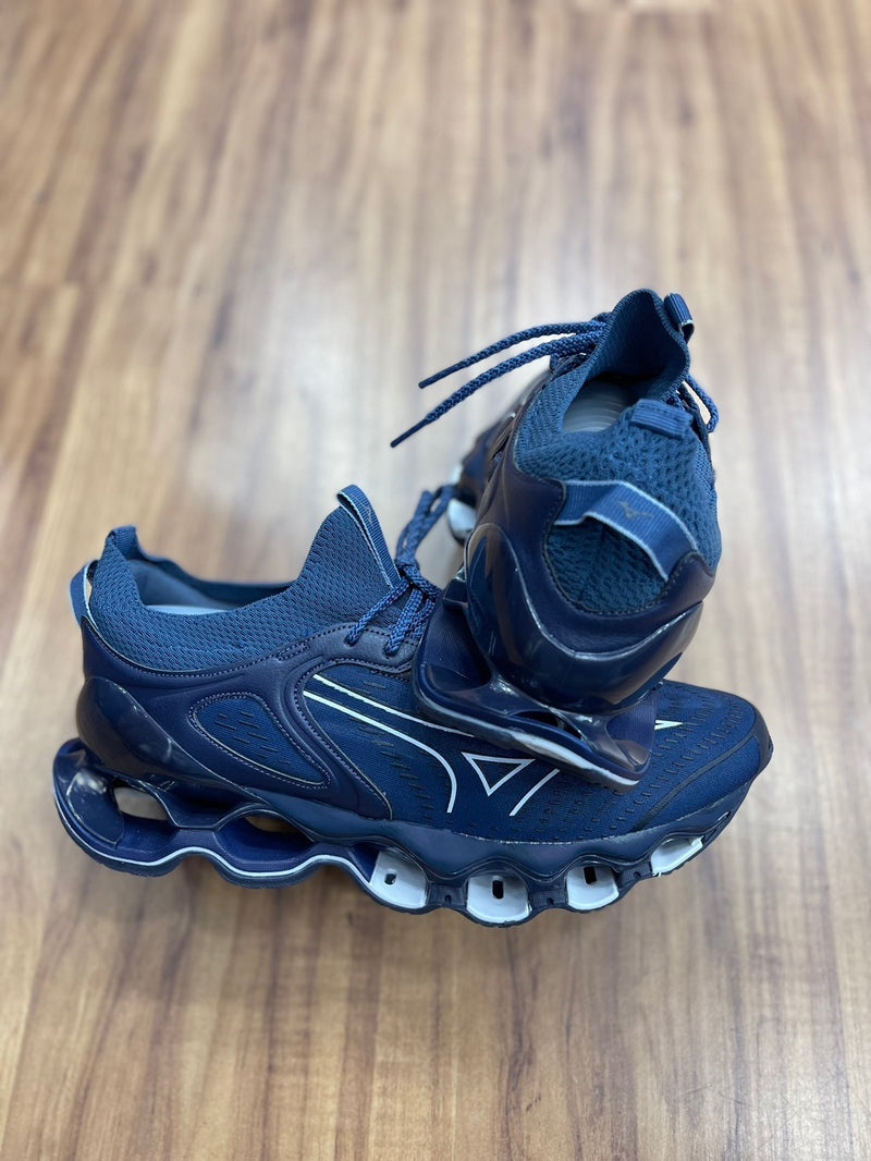 Mizuno Pro 14 - Azul/Dourado
