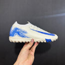 Chuteira Nike Air Zoom Mercurial Vapor 16 Elite - Branca/Azul