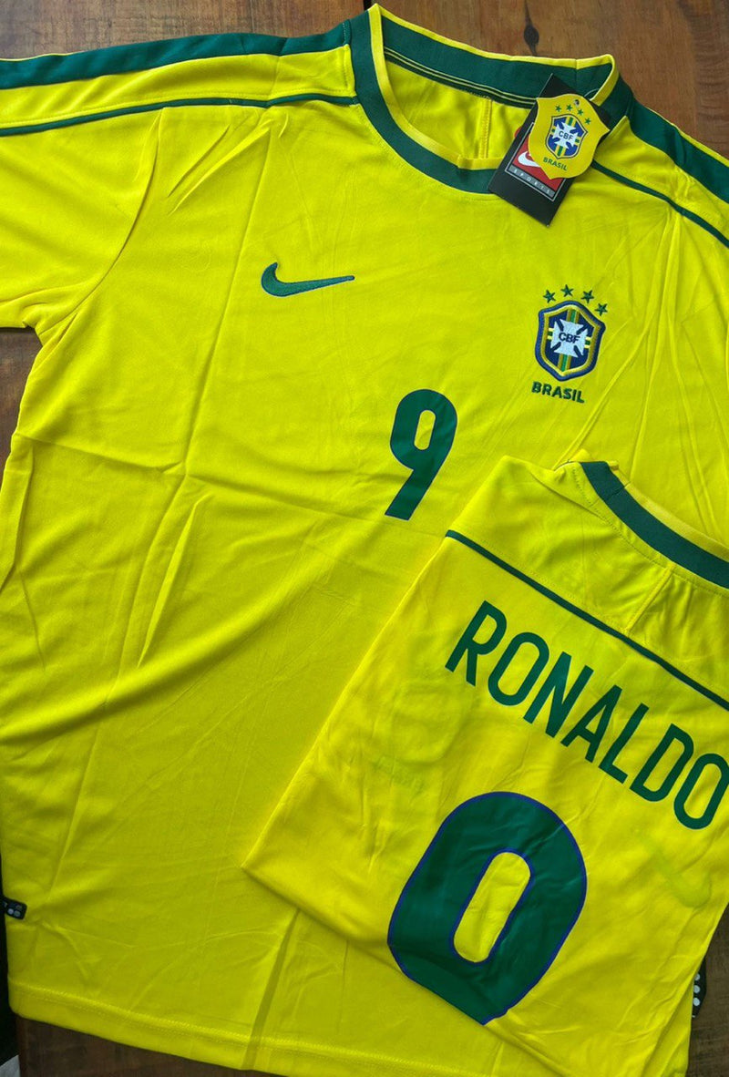 Camisa Retrô Brasil I 1998 - Ronaldo