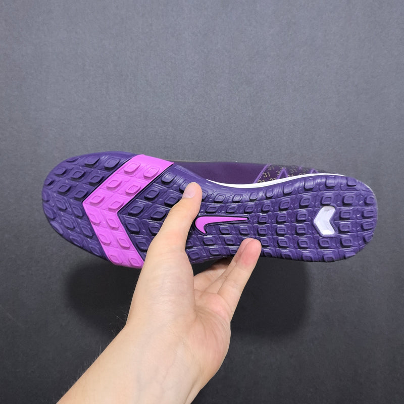 Chuteira Nike Air Zoom Mercurial Superfly 10 Kylian Mbappé - Roxa