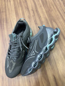 Mizuno Pro 14 - Cinza/Verde agua
