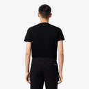 Camisa Lacoste básica - Preta