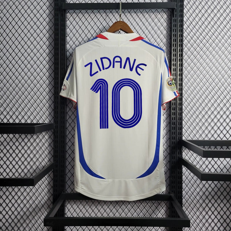 Camisa Retrô França II 2006 - Zidane