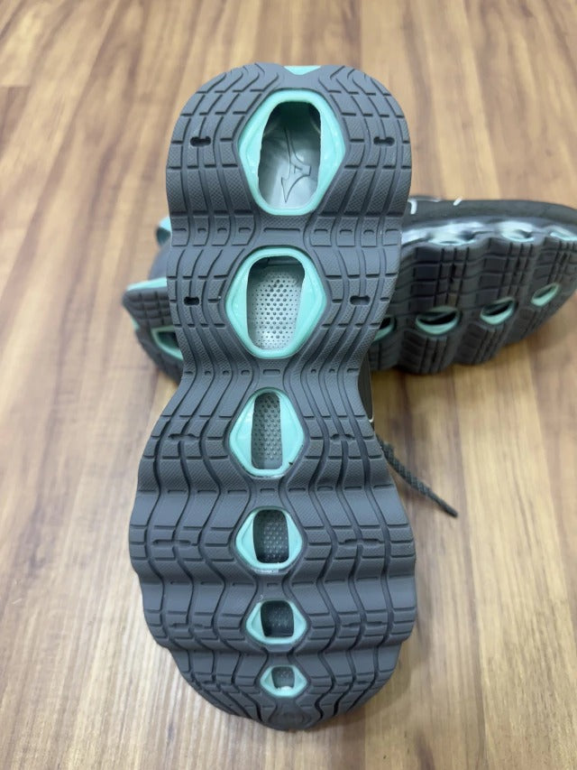 Mizuno Pro 14 - Cinza/Verde agua