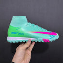Chuteira Nike Mercurial Superfly 8 Elite - Verde água/Rosa