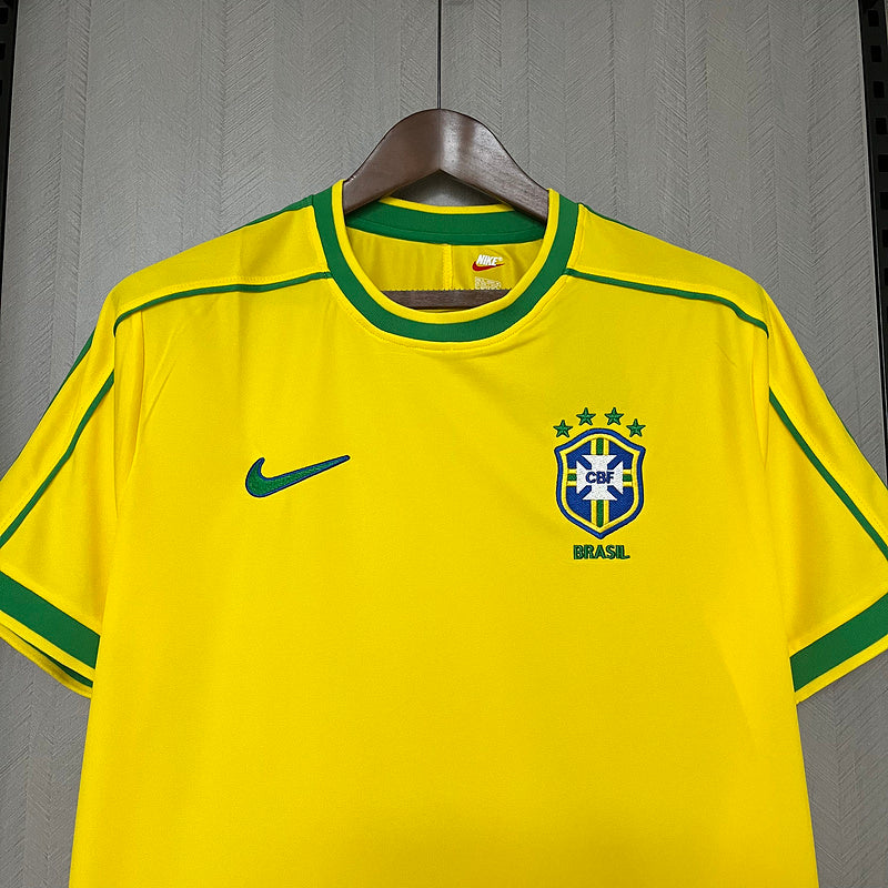 Camisa Retrô Brasil I 1998 - Ronaldo