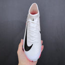 Chuteira Nike Air Zoom Mercurial Superfly 8 - Branca/Preto/vermelho