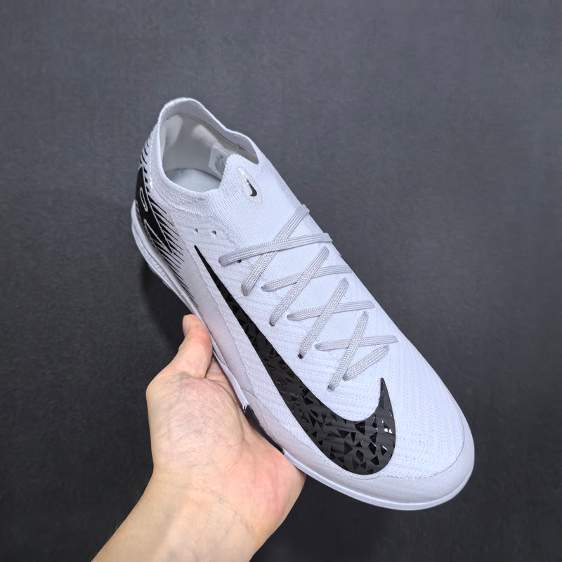 Chuteira Nike Air Zoom Mercurial Vapor 16 Elite - Branca/Preto